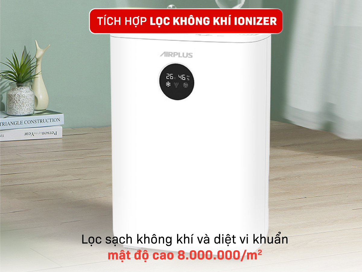 Máy hút ẩm lọc không khí mini Airplus AP01-908EA