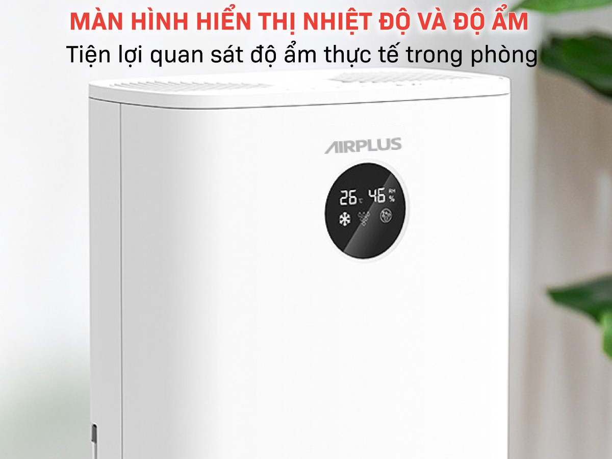 Máy hút ẩm lọc không khí mini Airplus AP01-908EA