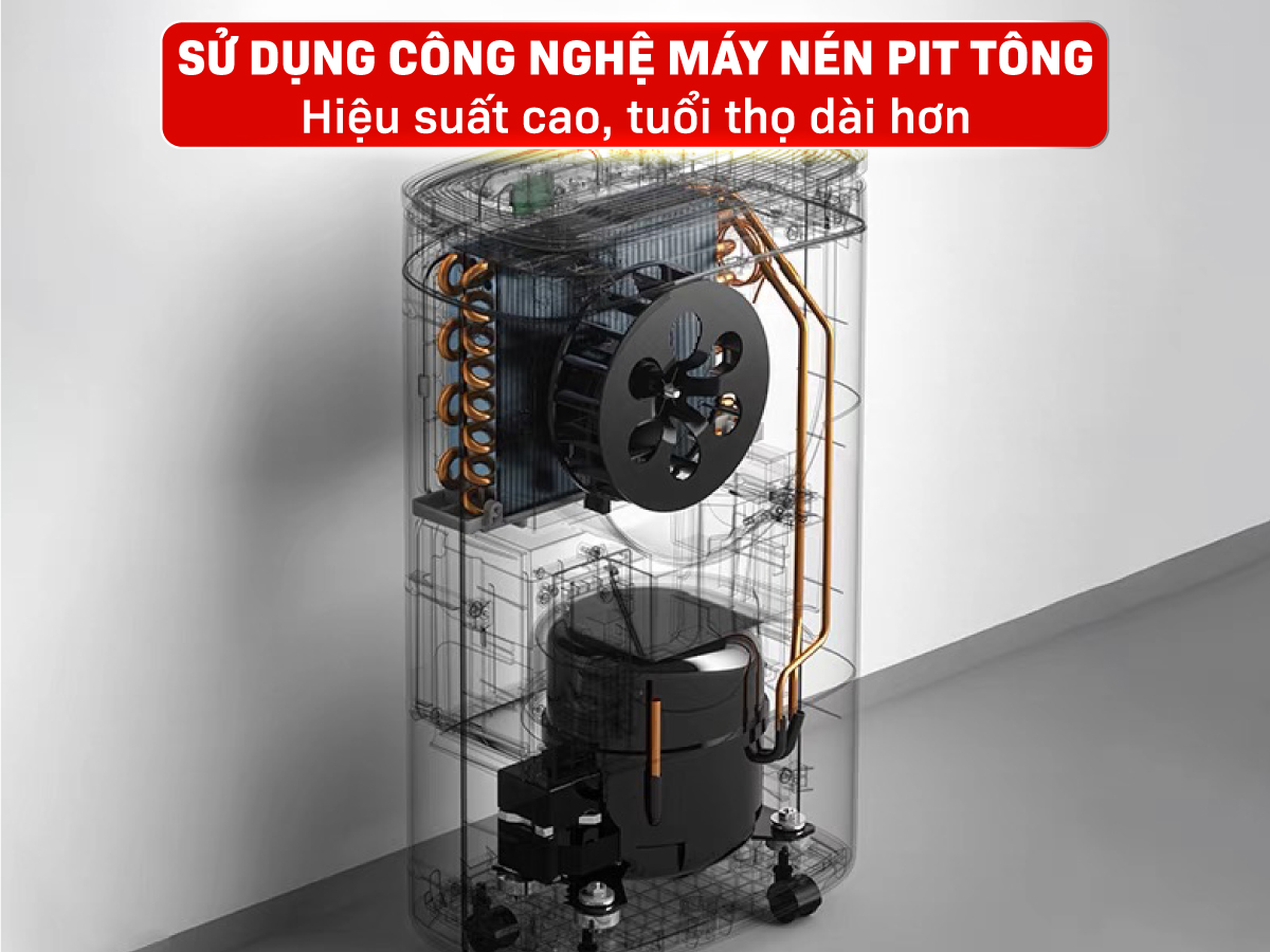 Máy hút ẩm dân dụng máy nén Airplus AP10-1907EE