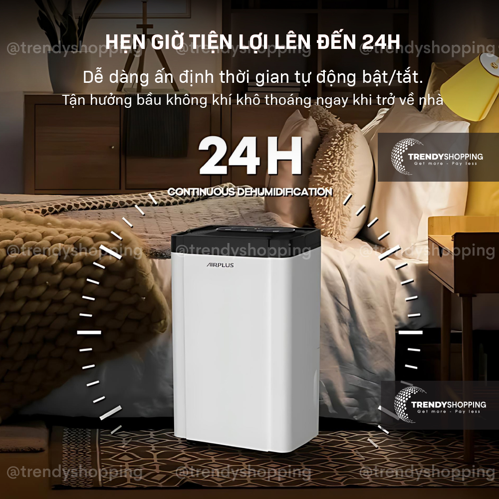 Máy hút ẩm lọc không khí Airplus AP20-1909EE