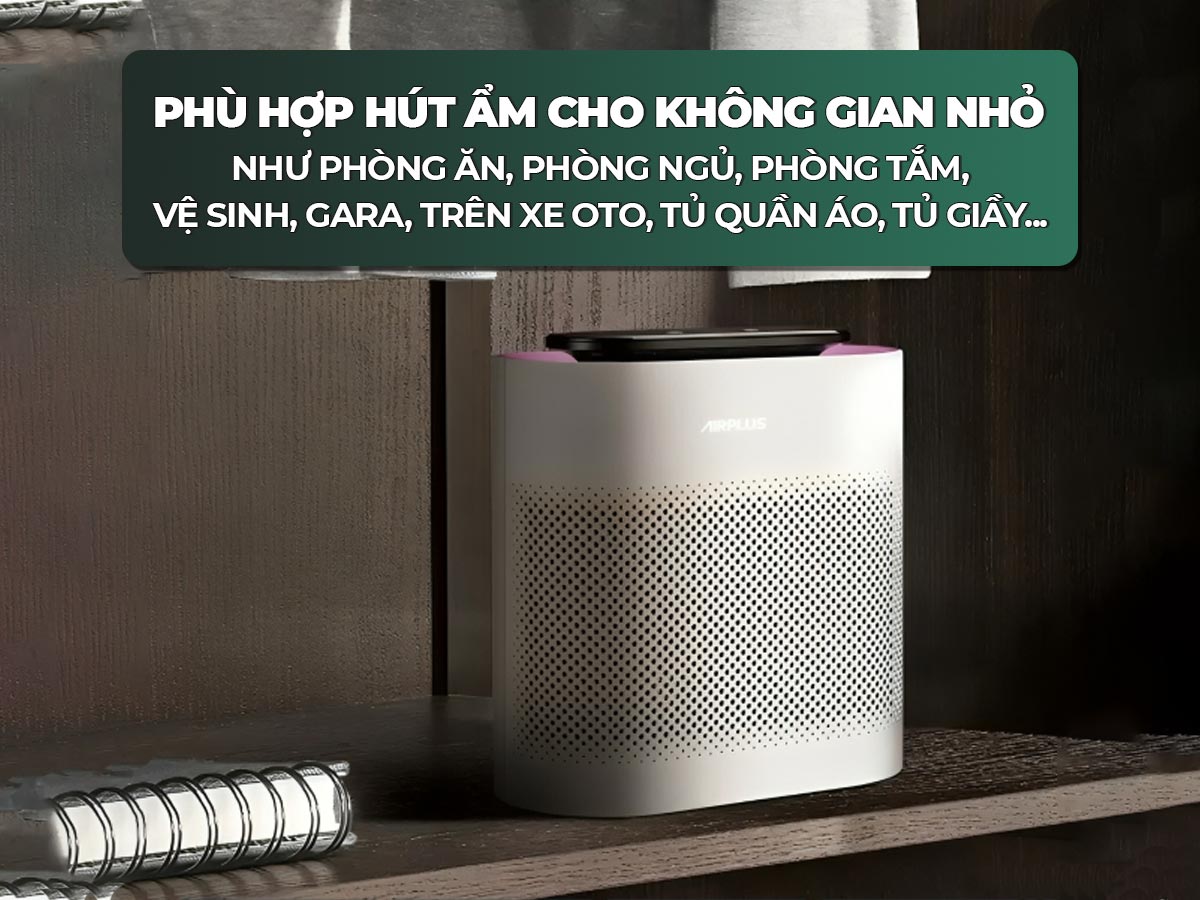 Máy hút ẩm lọc không khí mini Airplus YHJ-A